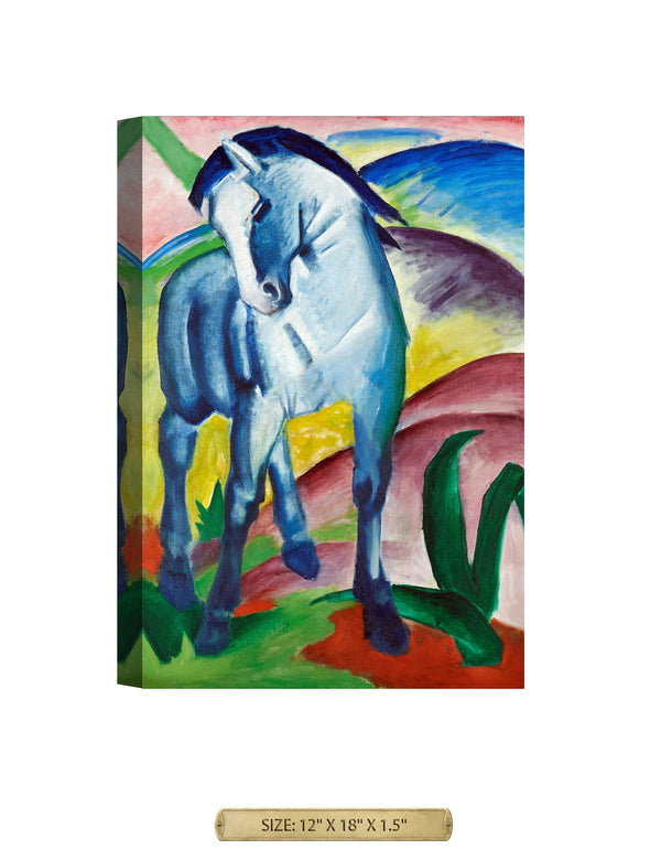 Blue Horse by Franz Marc