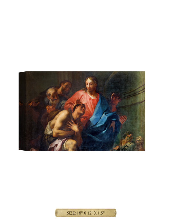 The Miracle of Christ Healing the Blind by Antonio Trevisan